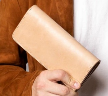 ARTBROWN(アートブラウン)のUKサドルレザーロングウォレット